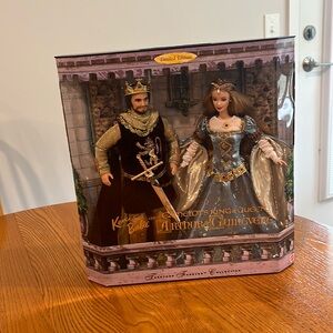 Ken and Barbie Camelot’s King and Queen Arthur and Guinevere